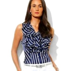 Lauren Ralph Lauren Ruffel Top